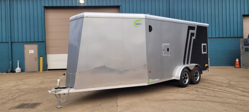 NEO 7.5' x 19' NAS-X Enclosed Snowmobile Trailer 