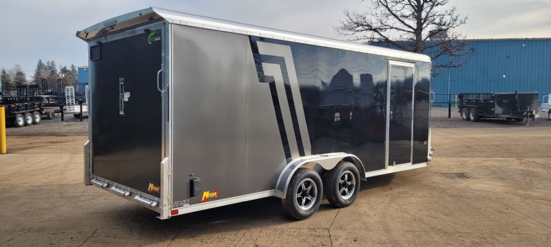 NEO 7.5' x 23' NAS-X Enclosed Snowmobile Trailer 