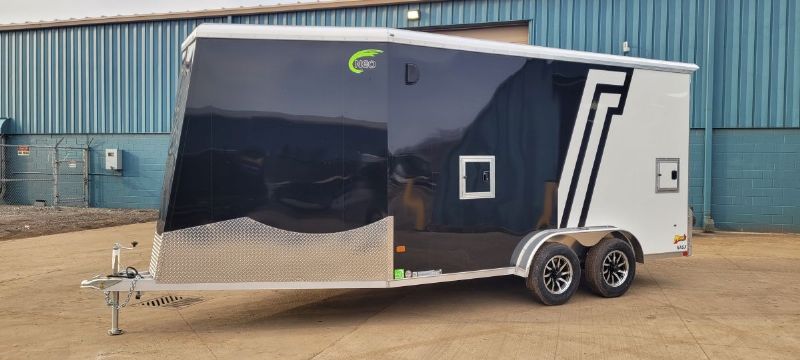 Neo 7.5'x19' NAS-X Enclosed Snowmobile Trailer