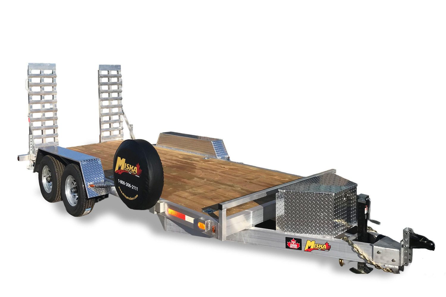 5 Ton Aluminum Lowbed Float Trailer