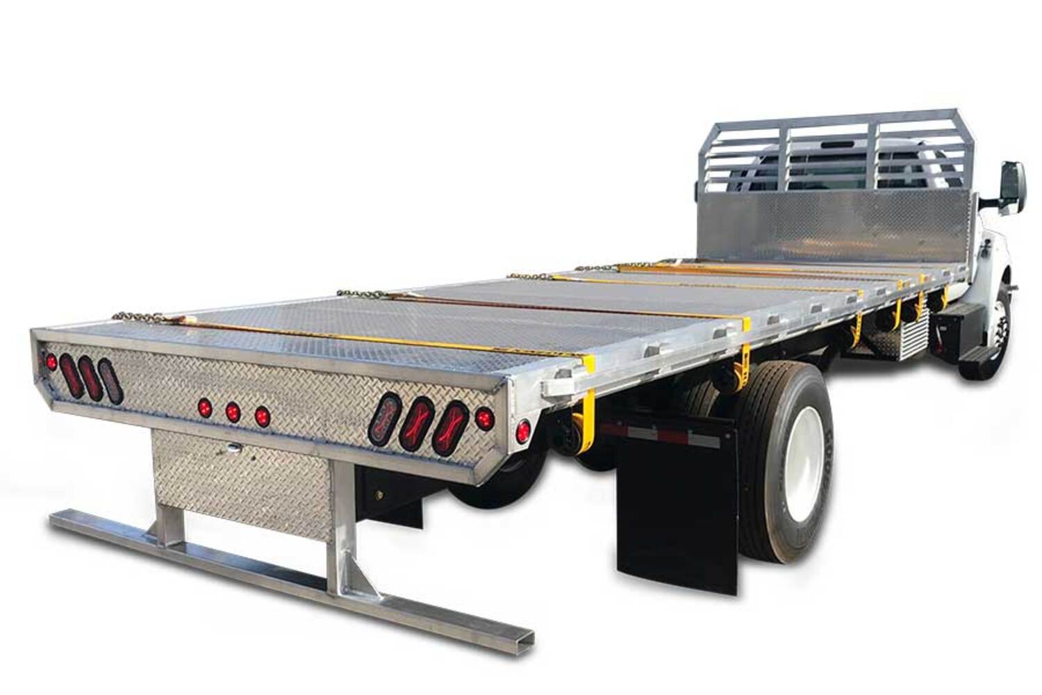 Aluminum 12' Flatdeck Truck Body