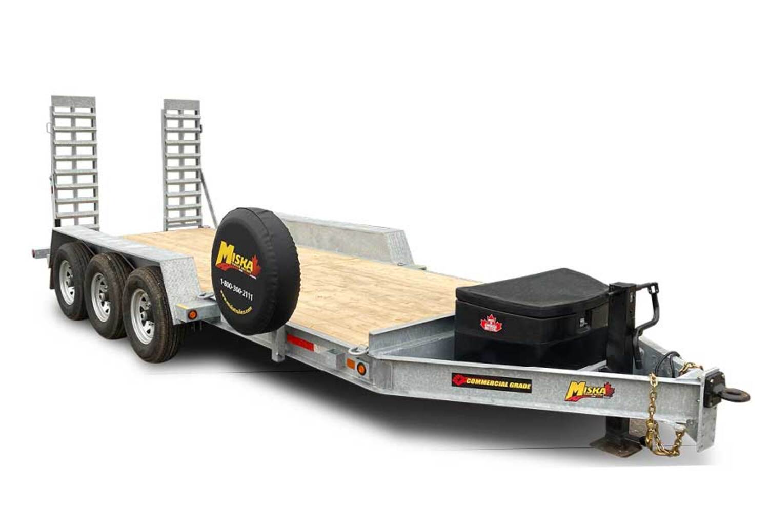 Galvanized 10 Ton Lowbed Float Trailers